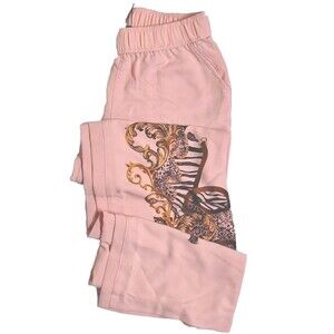 DG2 Women's Wide-Leg Soft Flowy Casual Trouser Pant Soft Pink Size XS New!